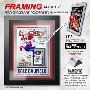 Caufield Cole MTL Magazine | Frame for your Slab