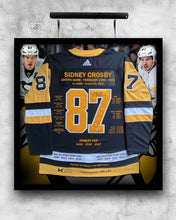 Load image into Gallery viewer, Crosby Sidney PIT | Jersey Frame