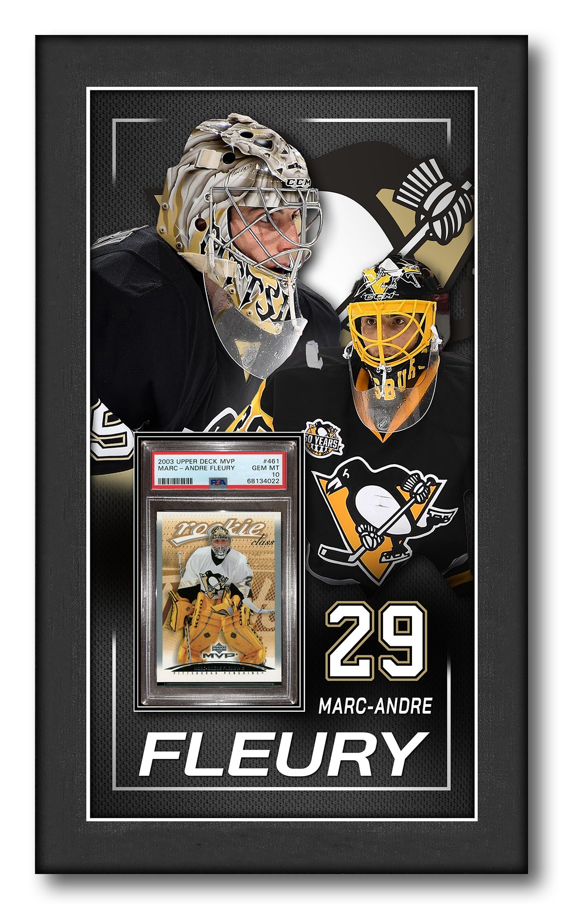 Fleury Marc-Andre PIT / Acrylic Frame