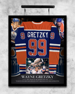 Gretzky Wayne EDM | Jersey Frame