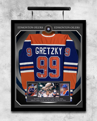 Gretzky Wayne EDM | Jersey Frame