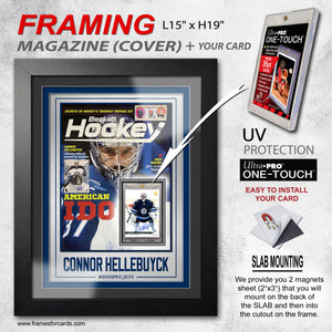 Hellebuyck Connor WIN Magazine | Frame for your Slab