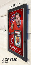 Load image into Gallery viewer, Lafleur Guy MTL / Acrylic Frame