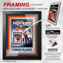 Load image into Gallery viewer, McDavid Connor EDM Magazine B2017 | Frame for your Slab
