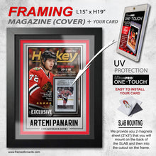 Load image into Gallery viewer, Panarin Artemi CHI Magazine C-01 | Frame for your Slab