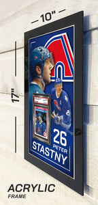 Stastny Peter QUE / Acrylic Frame